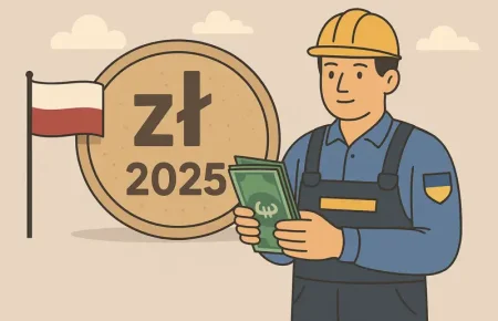 Середня зарплата в Польщі